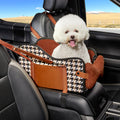 Premium Center Console Dog Car Seat Pet Puppy Car SeatMiddle Console Dog Car Seat for Small DogsCat Car Seat